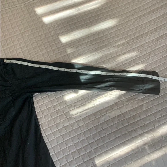 Buck Mason Black Button Down Shirt, Small - Picture 6 of 9